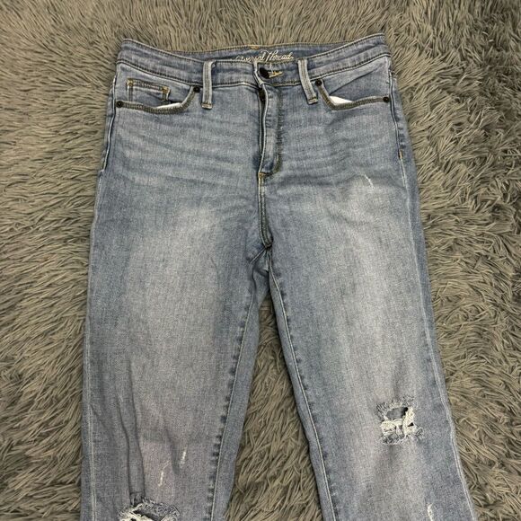 Universal ThreadsHigh Rise Straight Crop Jeans Size 6/28 - Picture 2 of 9